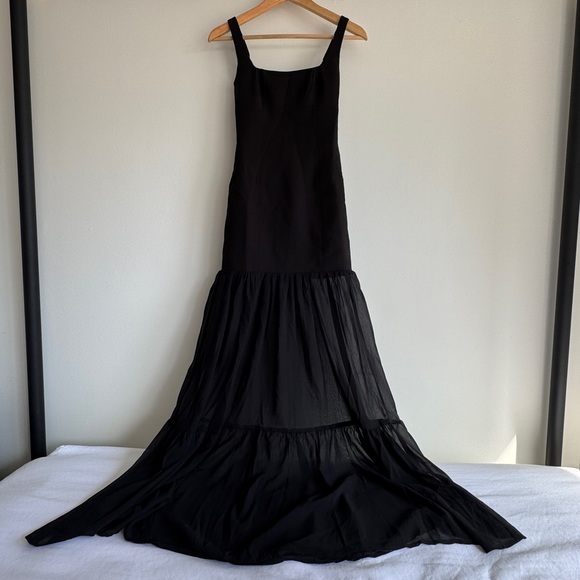 RUNAWAY THE LABEL TAHLIA MAXI DRESS - BLACK - Picture 5 of 5